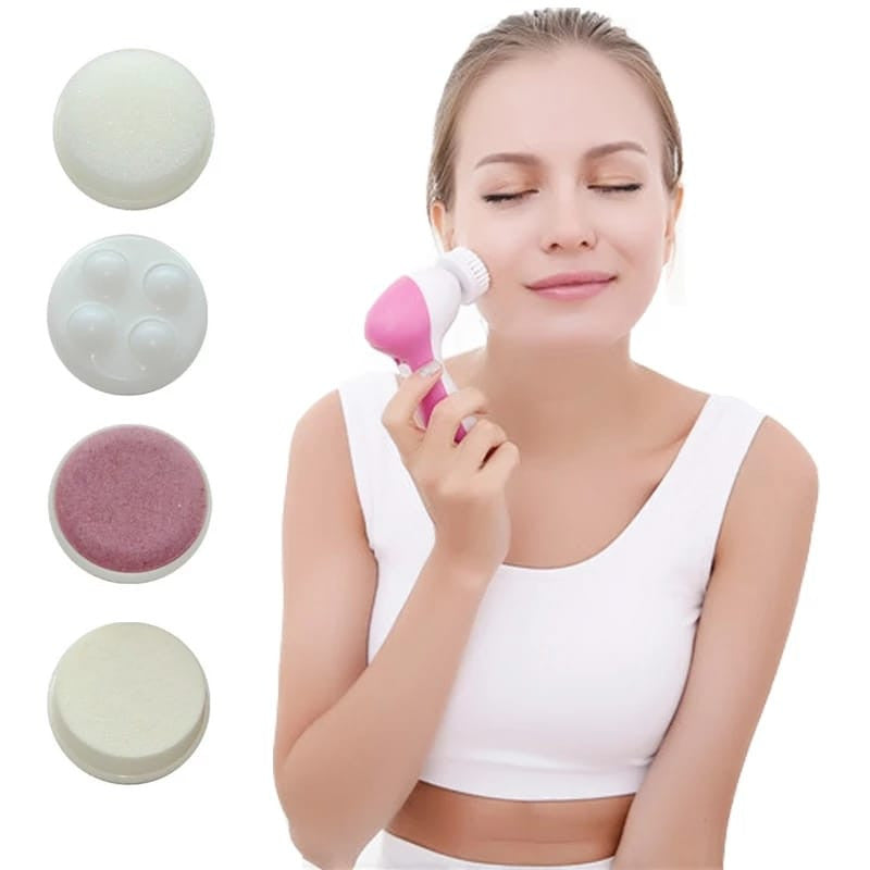 Masajeador Facial Electrico 5 En 1 - W.S