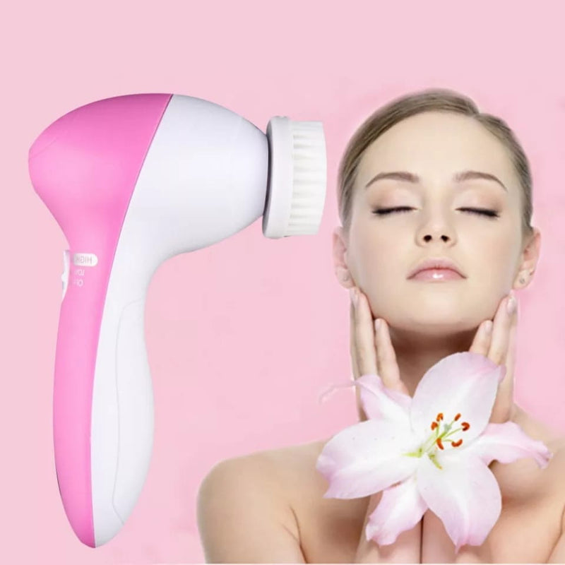 Masajeador Facial Electrico 5 En 1 - W.S