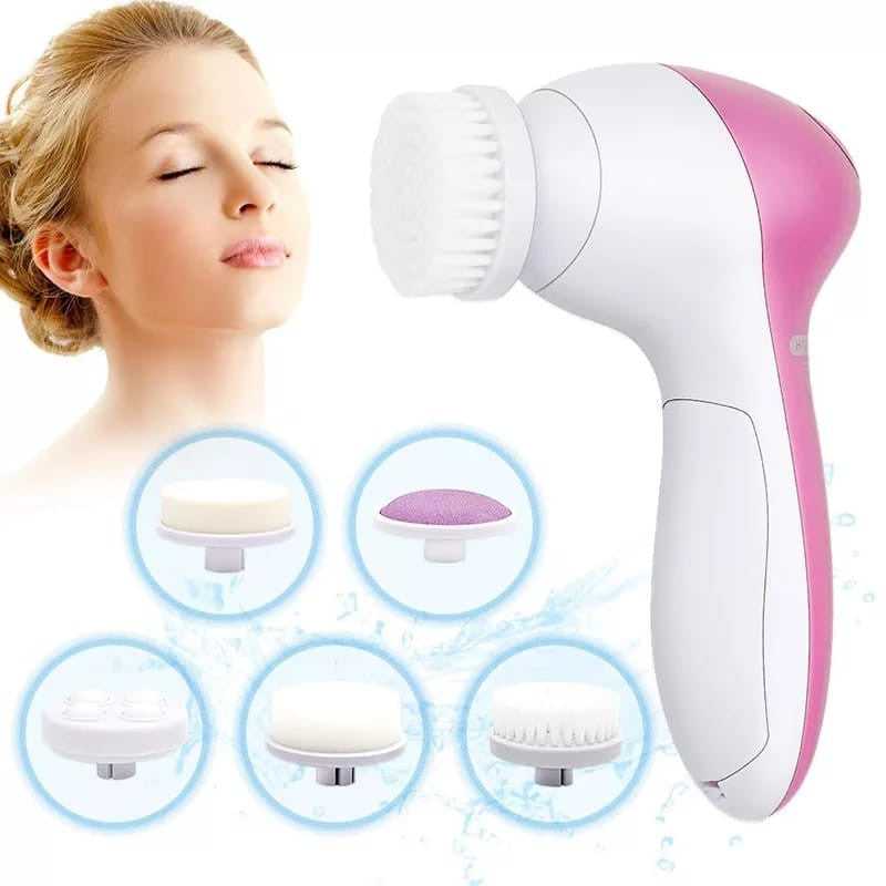 Masajeador Facial Electrico 5 En 1 - W.S