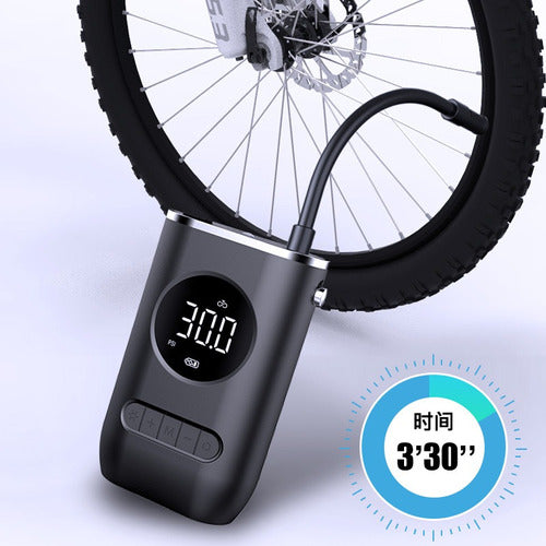 COMPRESOR DE AIRE PORTATIL RECARABLE - W.S