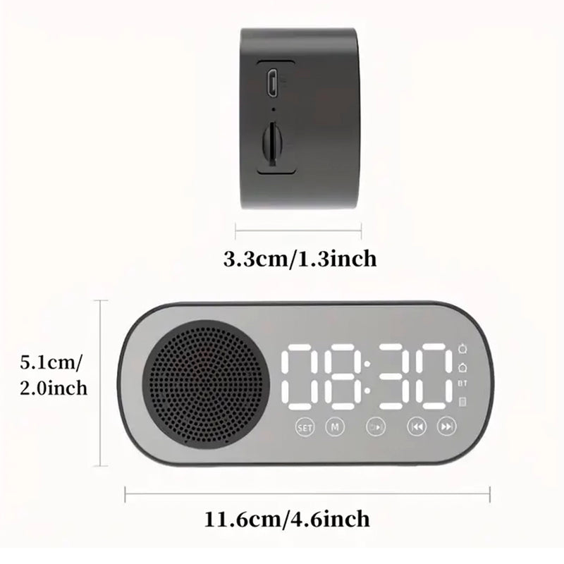 Radio Reloj Despertador Bluetooth - W.S