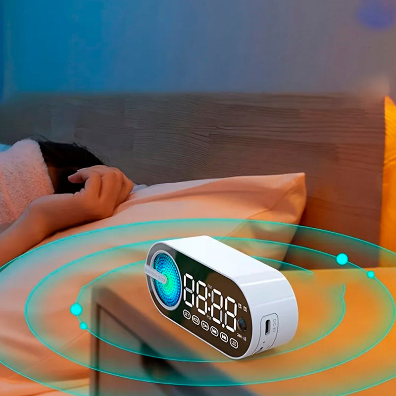 Radio Reloj Despertador Bluetooth - W.S