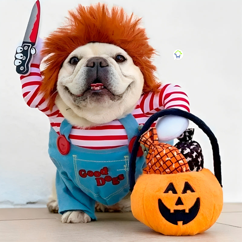 Disfraz Mascotas Chucky Halloween  - W.S