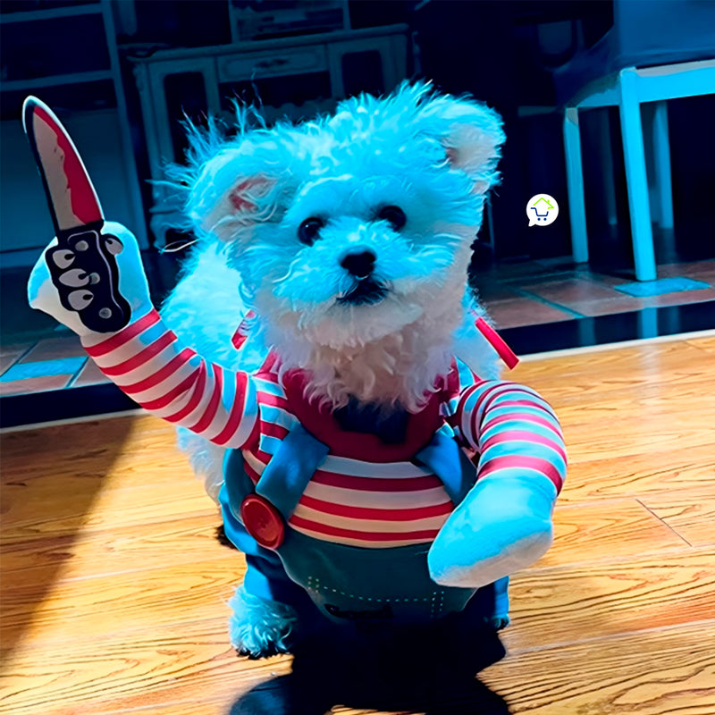 Disfraz Mascotas Chucky Halloween  - W.S