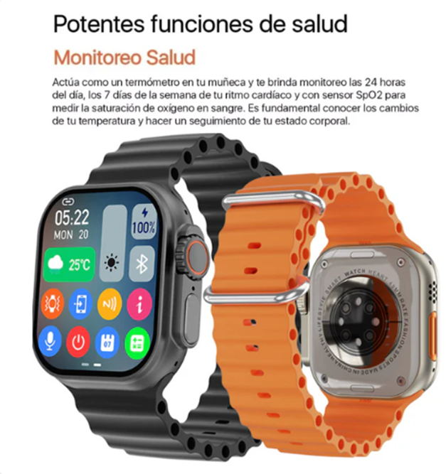 Reloj Inteligente T800 Ultra Series 8 - W.S