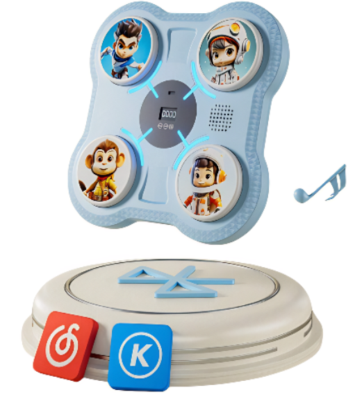 Maquina De Boxeo Musical Para Niños - W.S