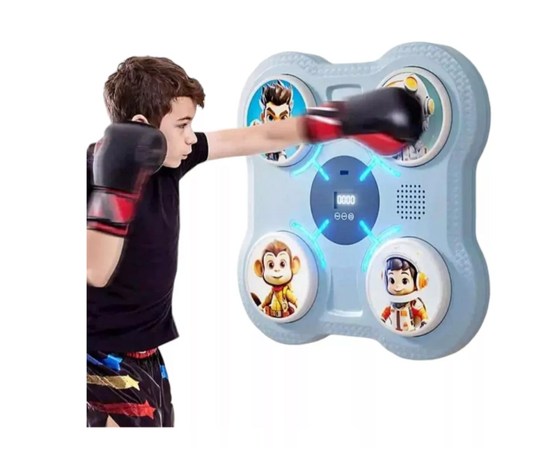 Maquina De Boxeo Musical Para Niños - W.S