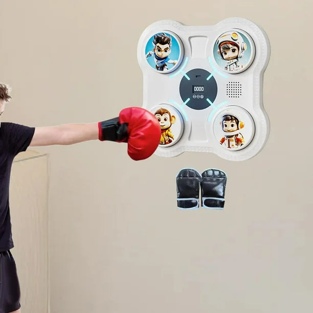 Maquina De Boxeo Musical Para Niños - W.S
